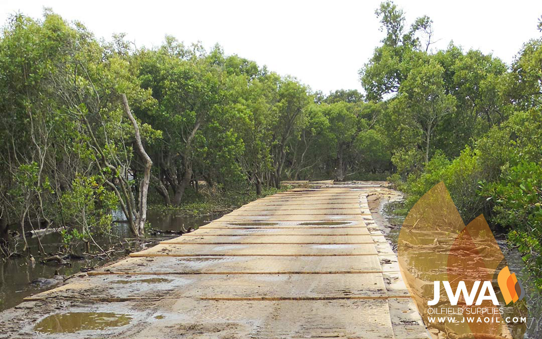 Composite Roadway in Mangrove Wetlands 