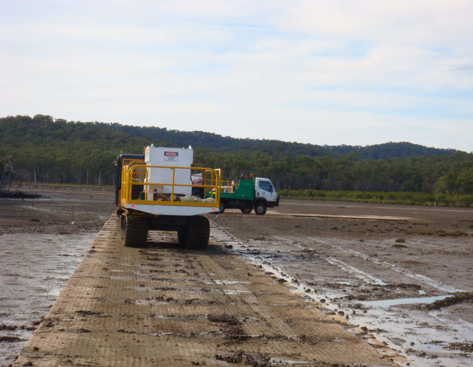 Geotechnical Works in Tidal Flats