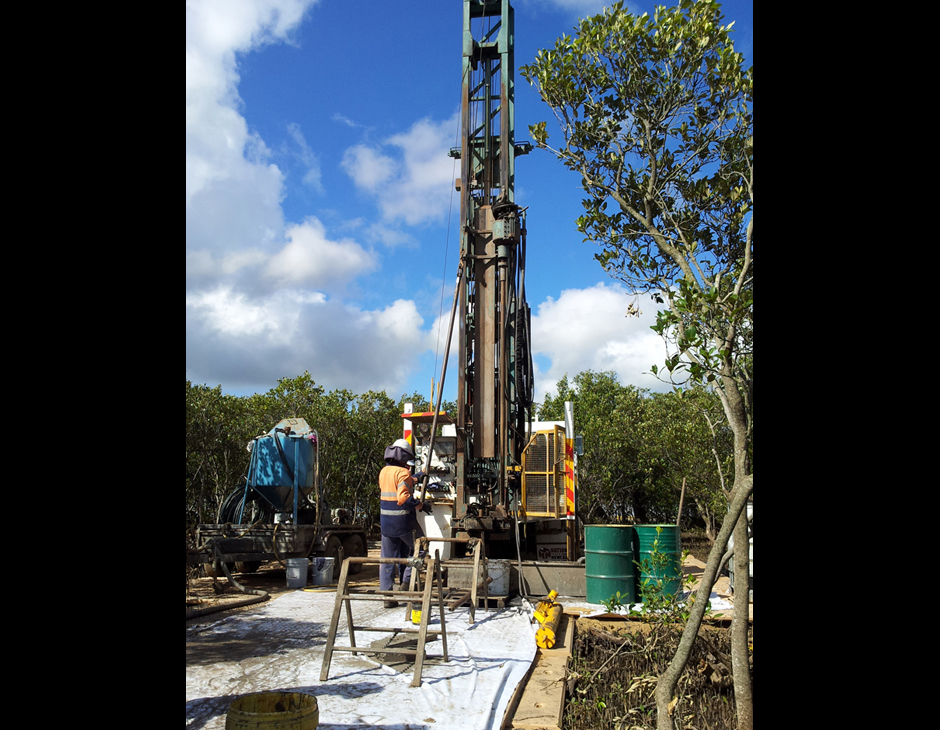 Geotechnical Drilling Mats in Environmental Wetlands