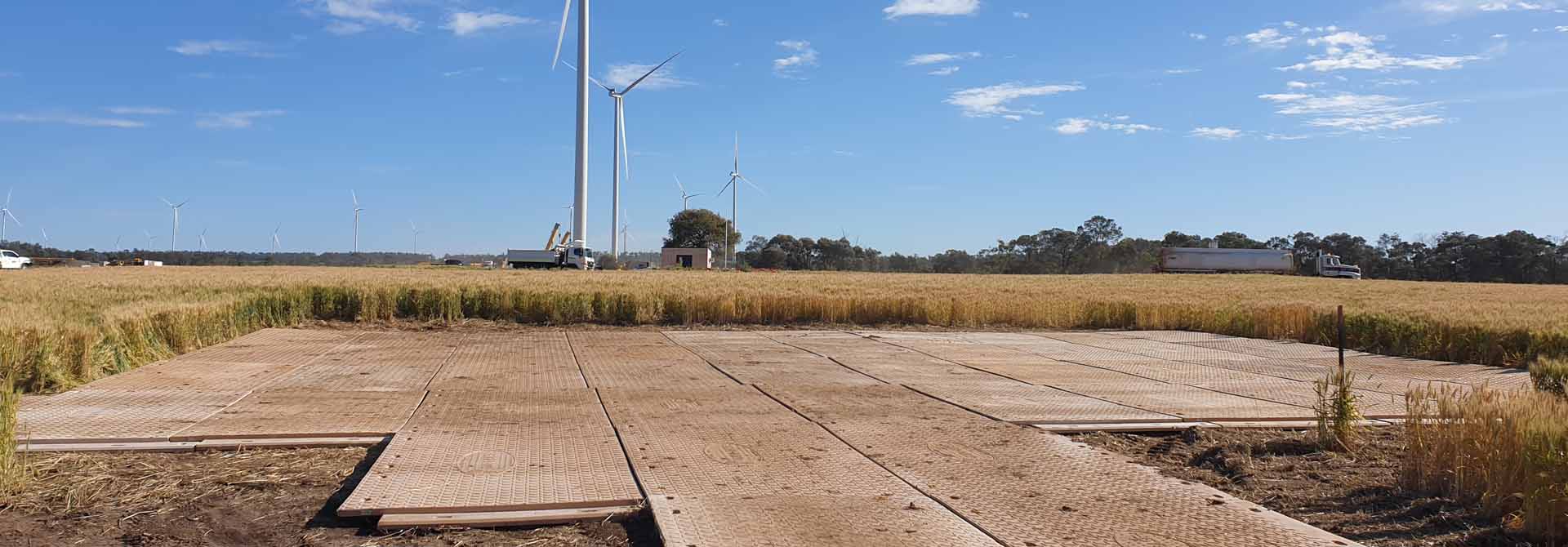 Powerline Stringing - Dulacca Wind Farm