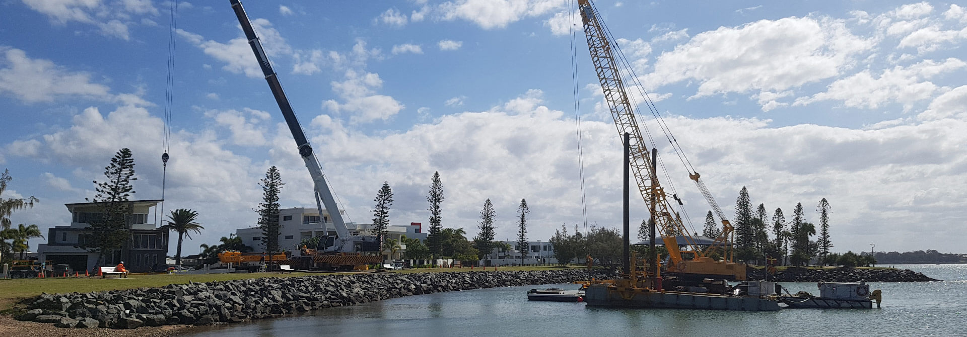 Pontoon Installation