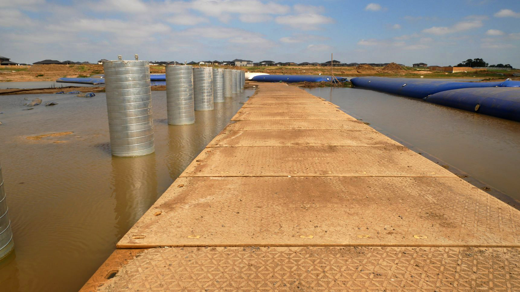 Mangrove Boardwalk Construction Access Mats