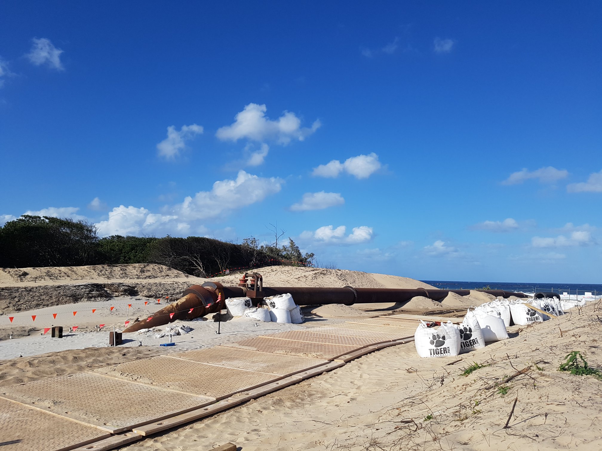 Composite Matting Trackway Protecting Sand Dunes
