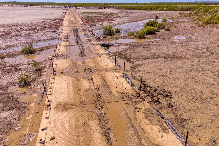 DuraBase BogMats in Tidal Wetlands