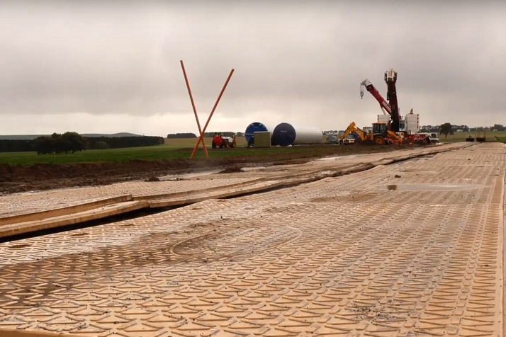 How Dura-Base Bogmats Are Used On Renewable Projects 