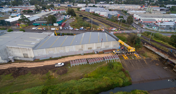 Ground Breaking for JWA specialised DuraBase mat facility in Brisbane Australia