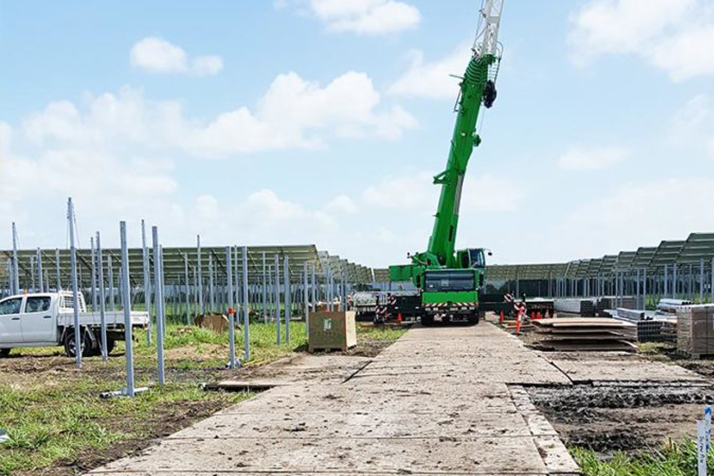 Solar Farm - Composite Mats