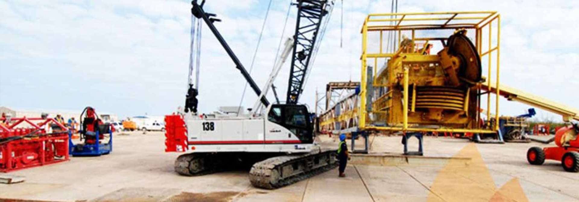 Piling Platform In NSW Australia Using Temporary Matting Technology