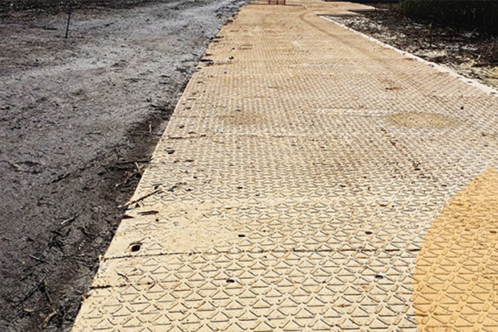 Dura-Base Temporary Road Mats In Darwin, NT Australia