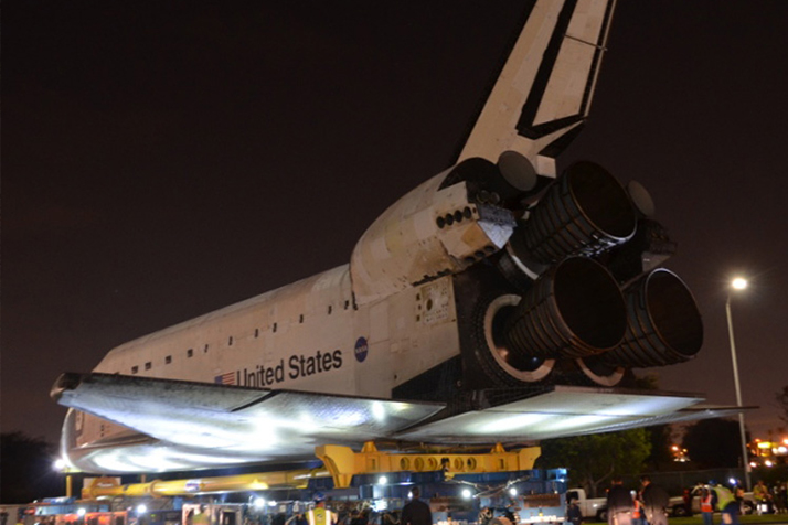 Dura-Base Mats Supporting NASA Space Shuttle