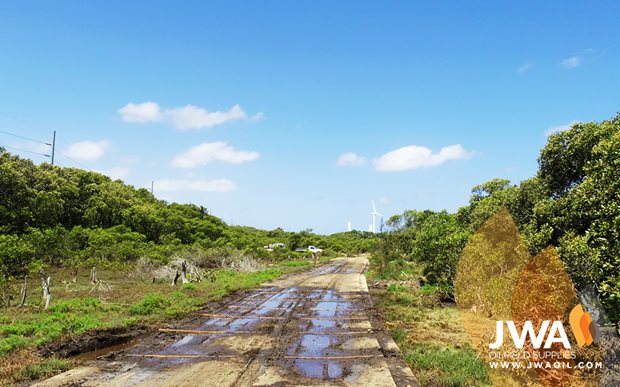 Swamp Access Pad Temporary Roadway
